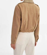 Lamarque - Robbie Suede Bomber Jacket