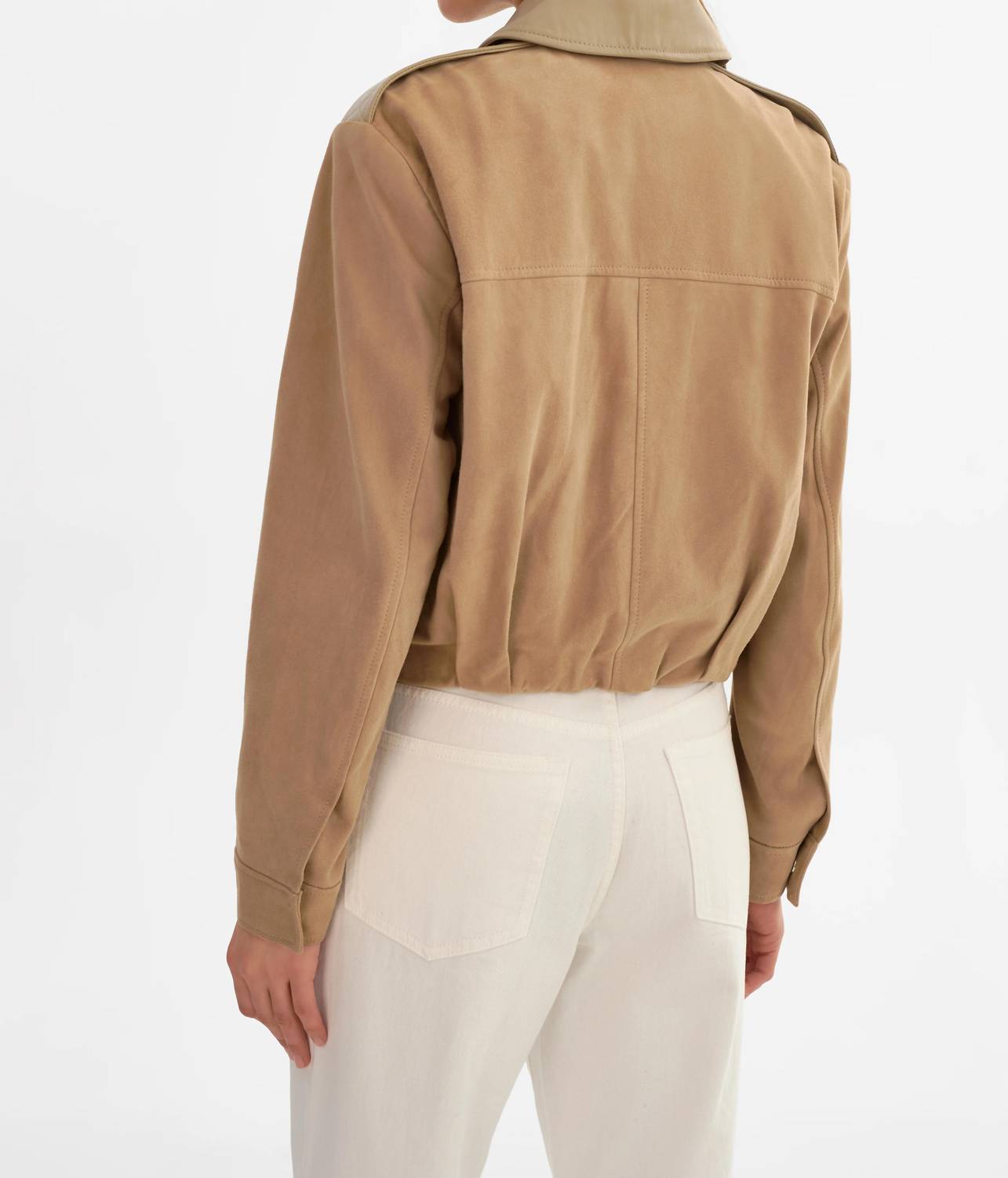 Lamarque - Robbie Suede Bomber Jacket