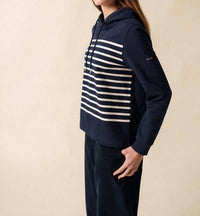 Saint James - Norah Striped Hoodie