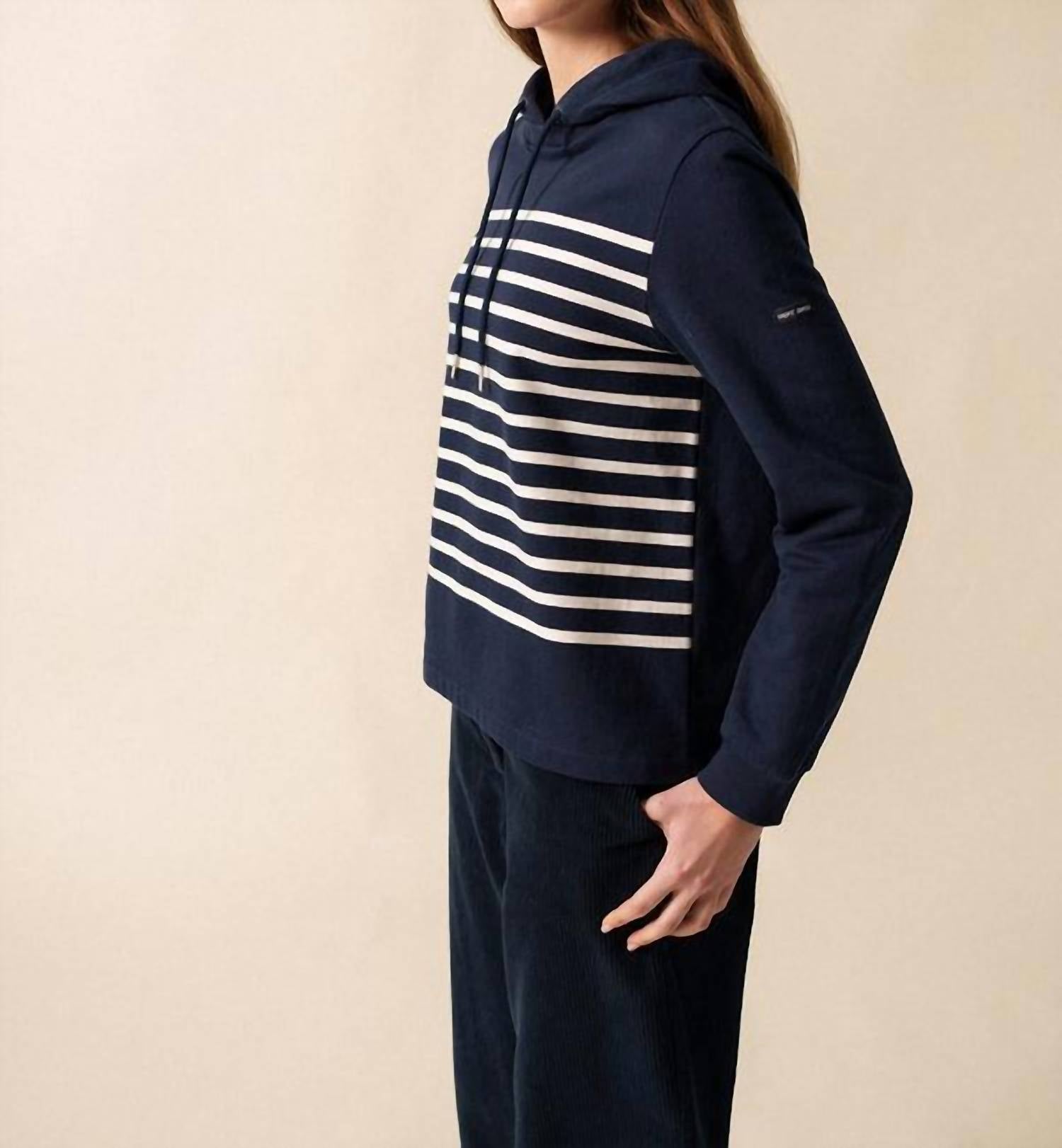 Saint James - Norah Striped Hoodie