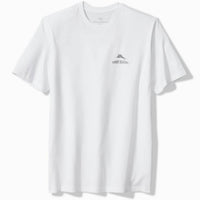 TOMMY BAHAMA Men's Seven Day Pourcast Short Sleeve T-shirt in white - men's t-shirt