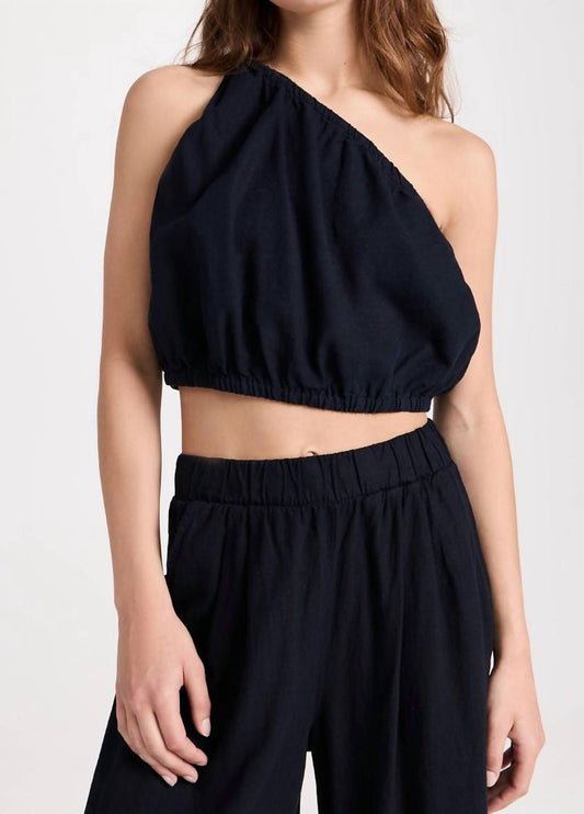 Stateside - Linen One Shoulder Top