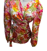 Jess Lea - Women's Flirty Forecast Wrap Blouse