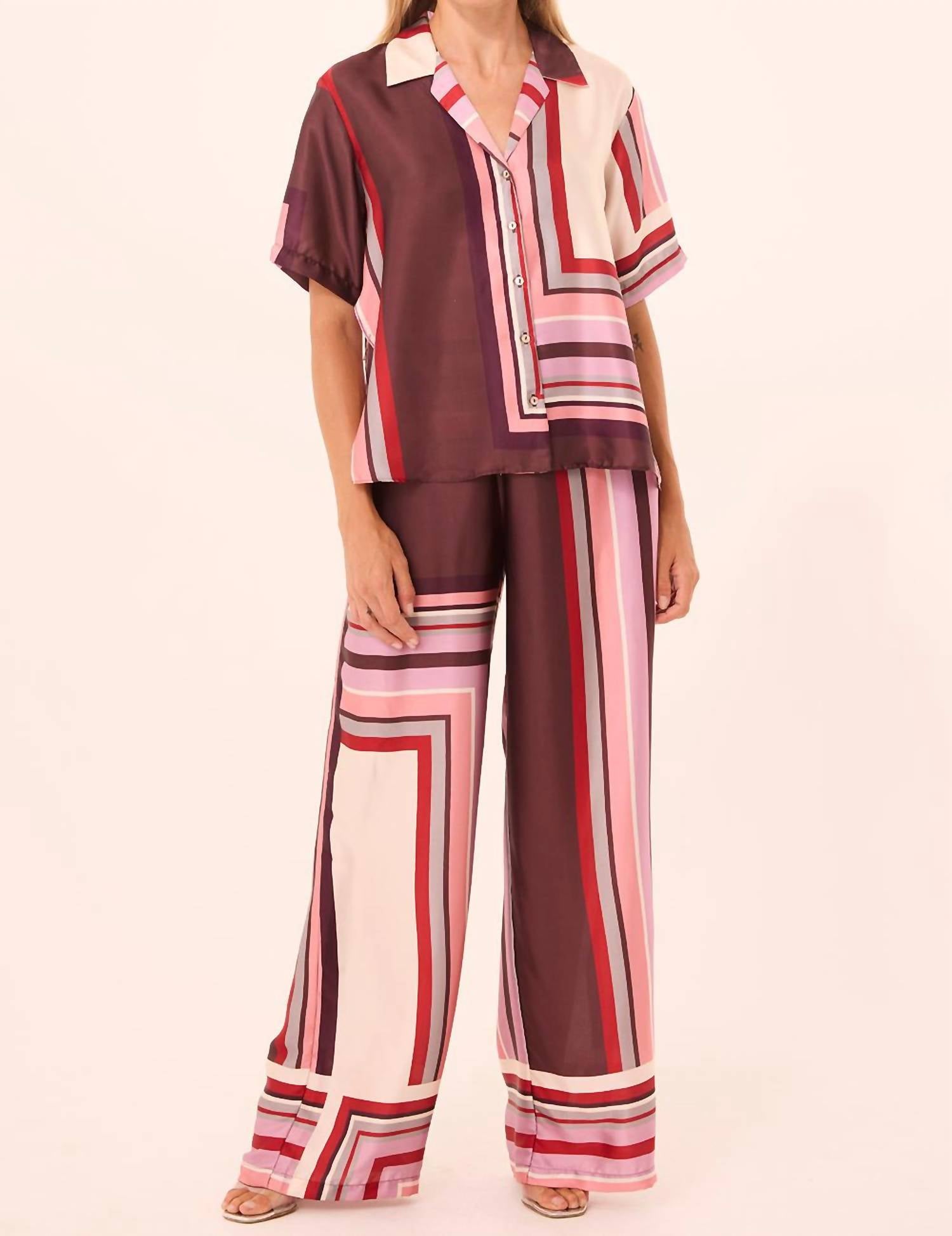 Misa Los Angeles - Izzie Wide Leg Pant