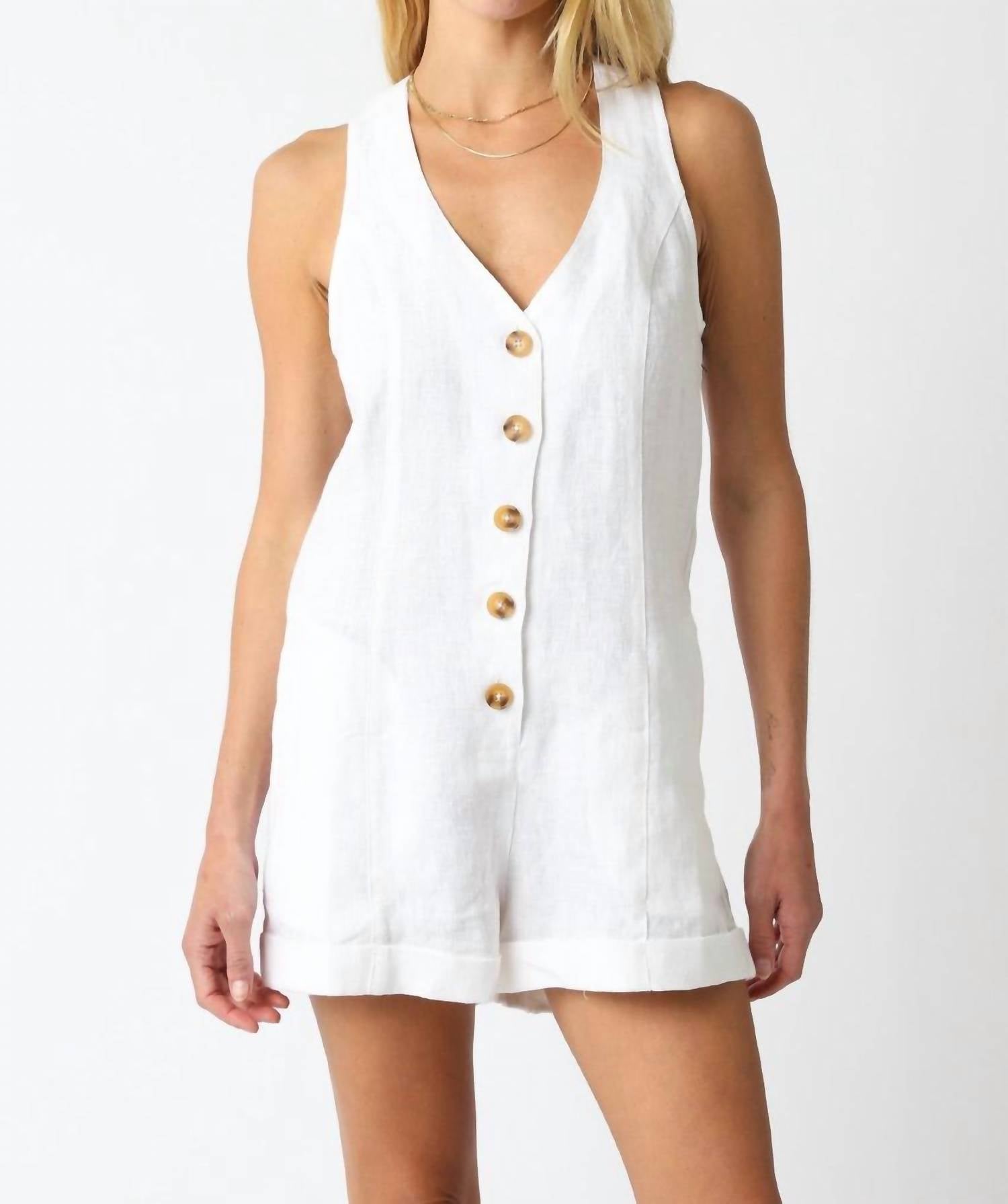 Olivaceous - Scarlett Romper