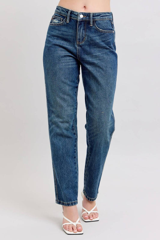Judy Blue - Rigid Magic High Rise Straight Leg Jeans