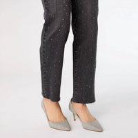 Coco + Carmen - Everstretch Straight Ankle Jeans With Front Rhinestones