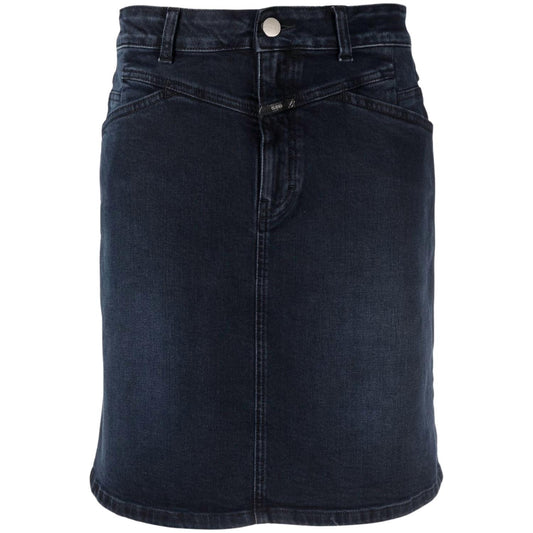 ORGANIC DENIM MINI SKIRT