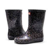 HUNTER Kids Original First Giant Glitter Rain Boots in black - kids' shoe - view 6