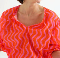 Compania Fantastica - Beach Wave Print Top