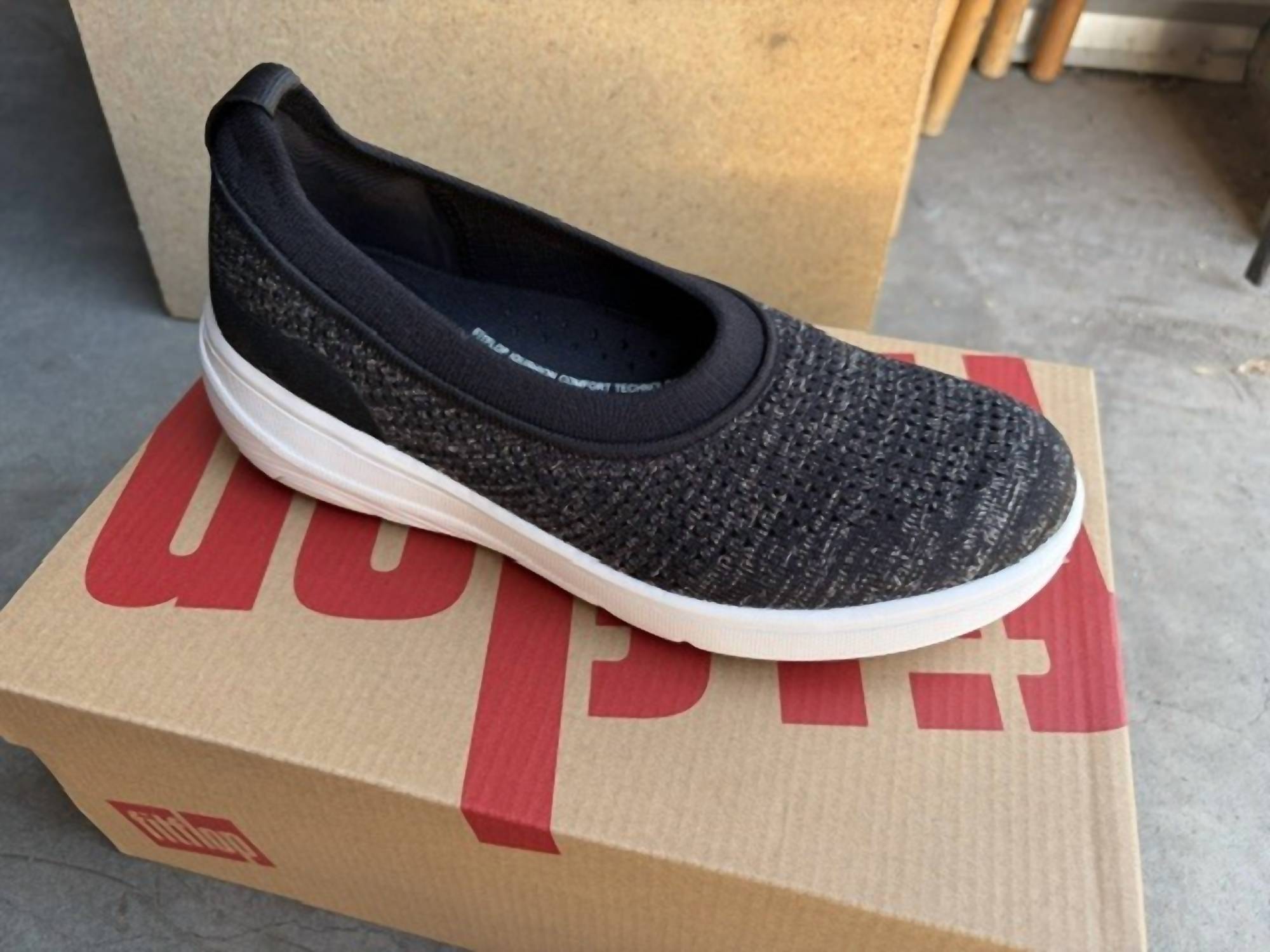 Fitflop - Women's Super-q Knit Ballet Flats