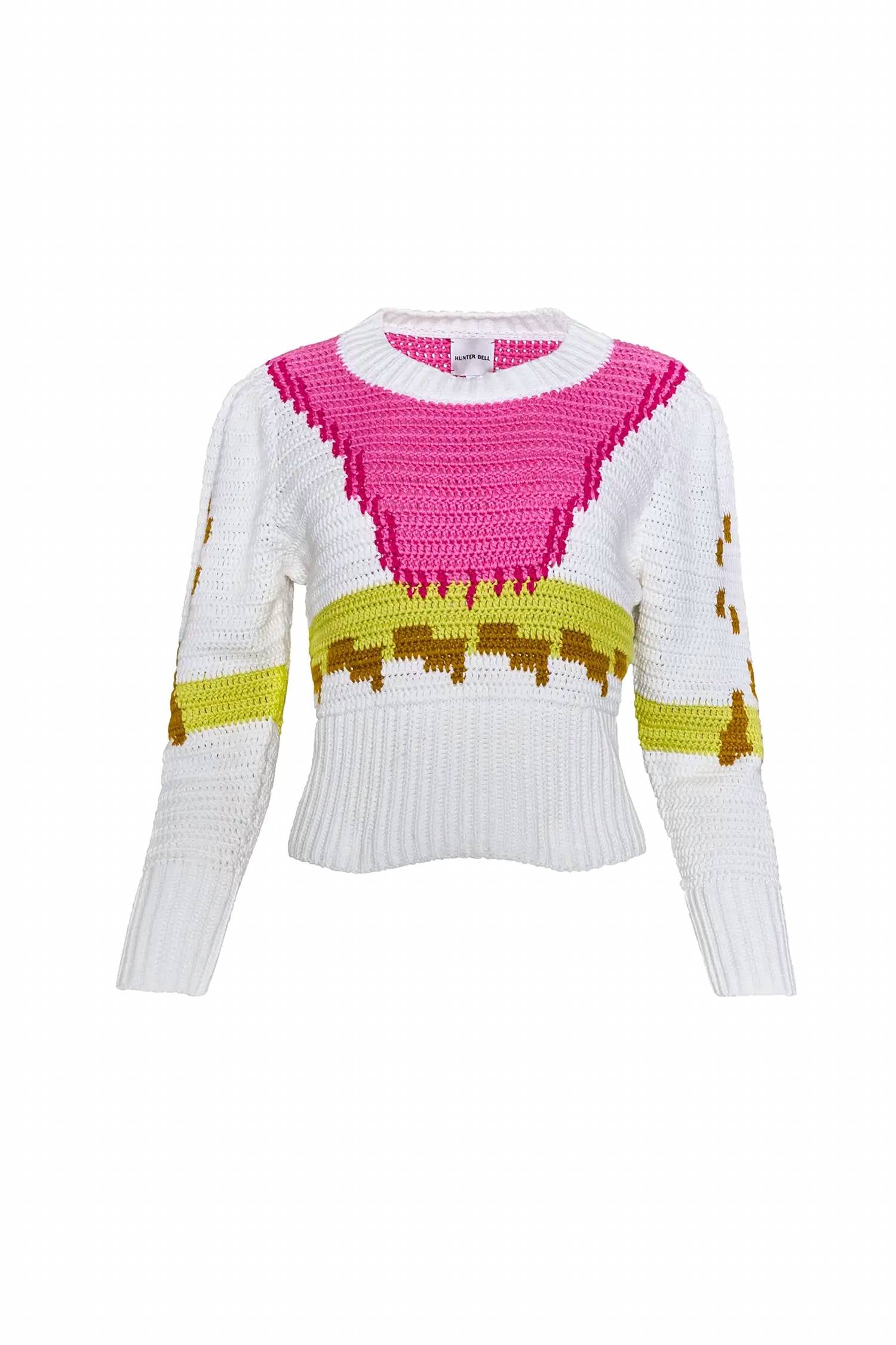 Hunter Bell - Sully Pullover Spring Crochet Sweater