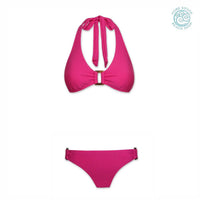 Helen Jon - Tortoise Halter Bikini Top