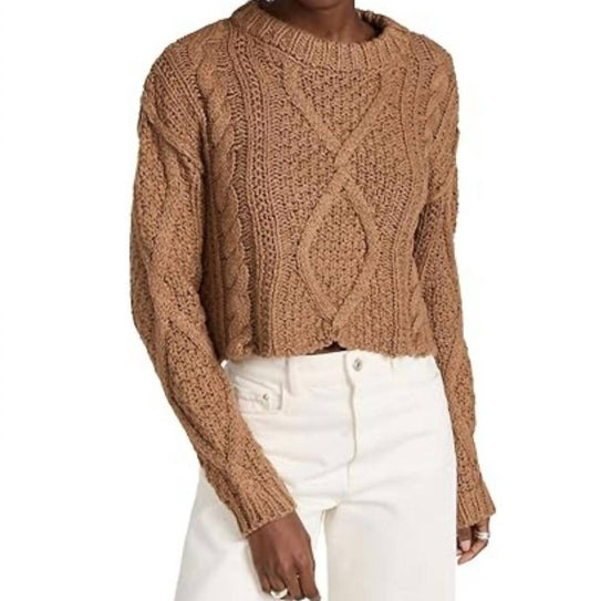 Free People - Cutting Edge Cable Sweater