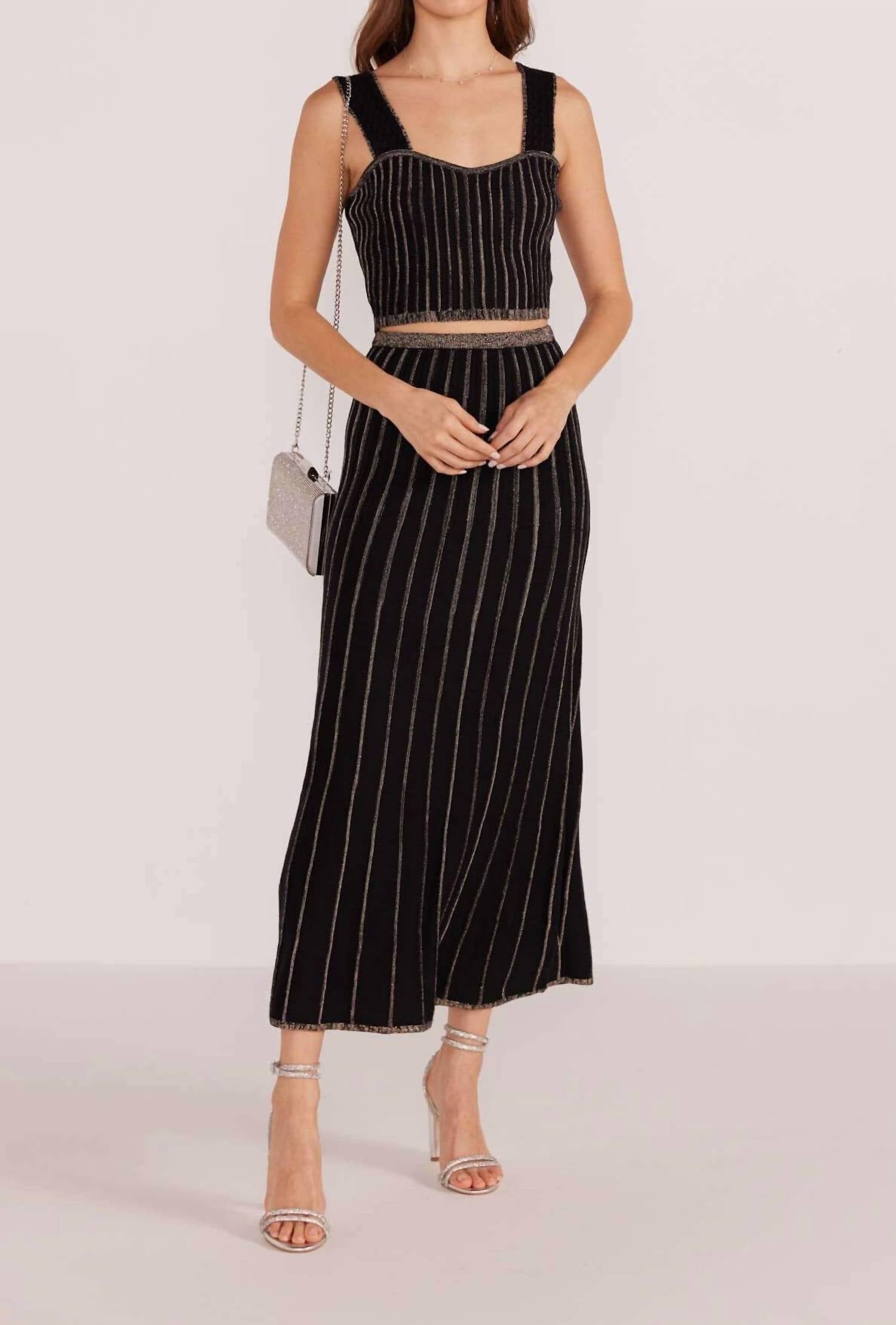 Minkpink - Celia Lurex Midi Skirt