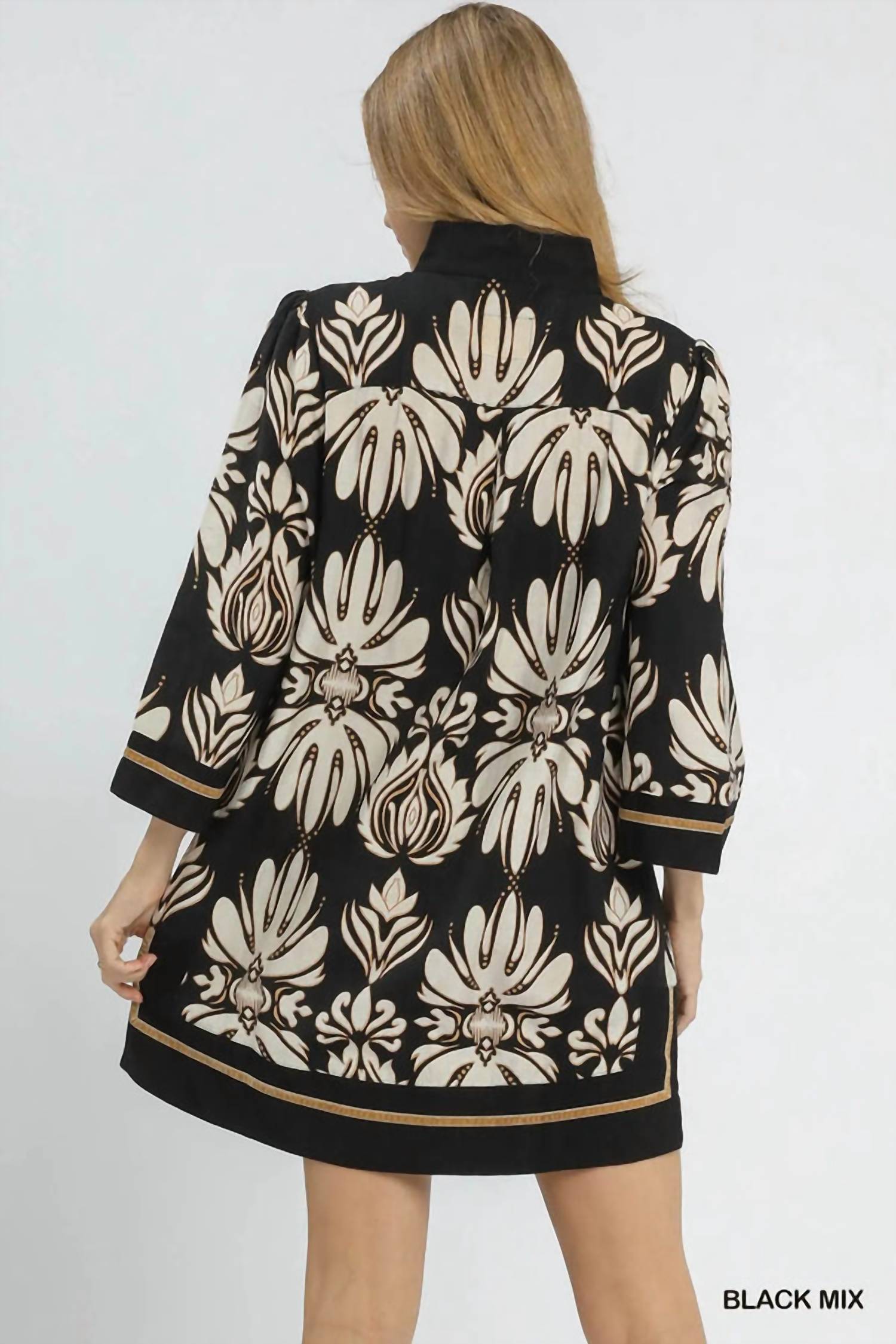 Umgee - Baroque Mini Dress