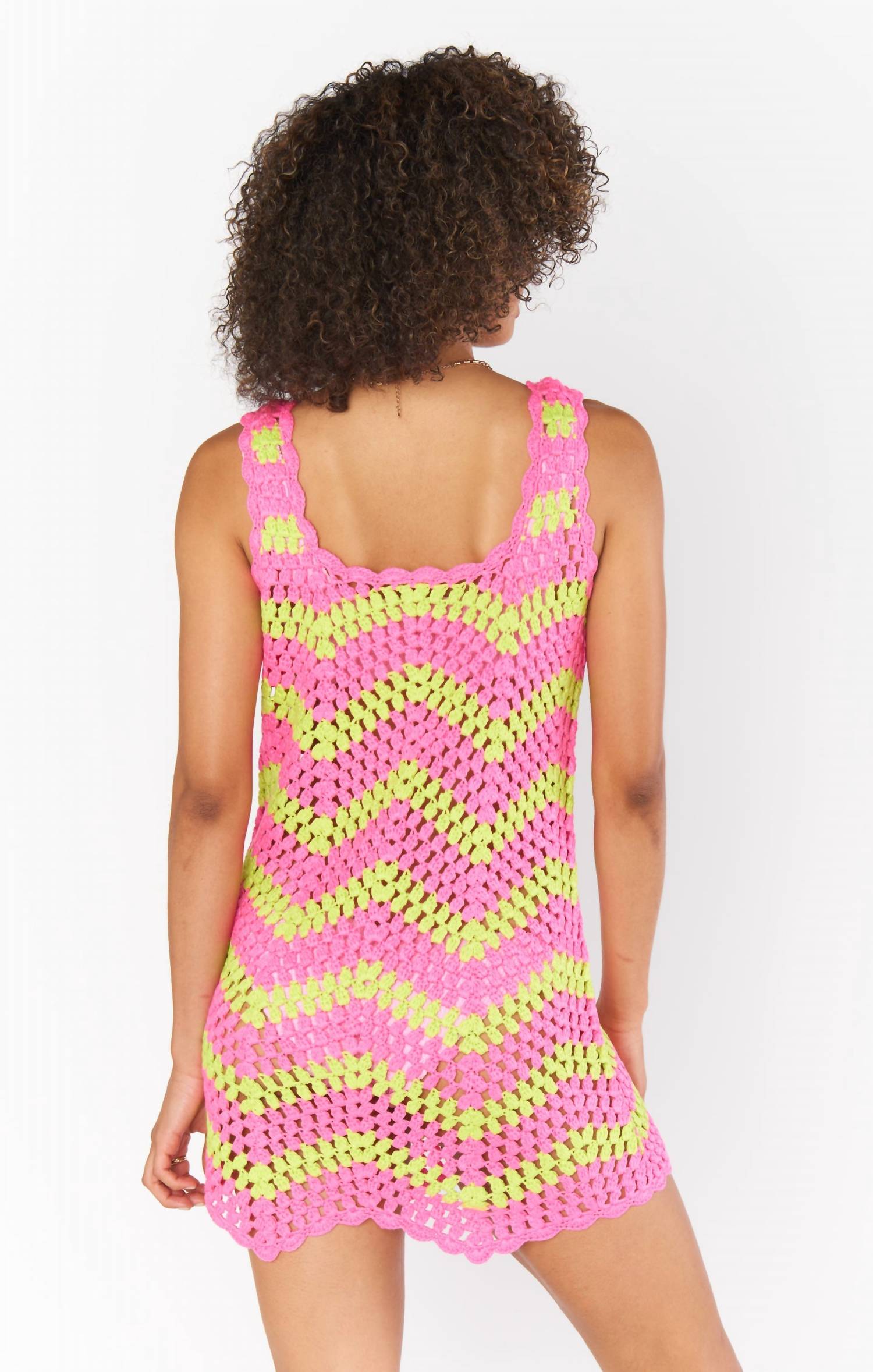 Show Me Your Mumu - Tara Crocheted Mini Dress