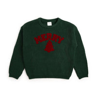 Sweet Wink - Merry Patch Christmas Knit Sweater