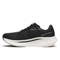 SAUCONY Women's Ride Eighteen Running Shoes in black white - women's sneaker - alternate view