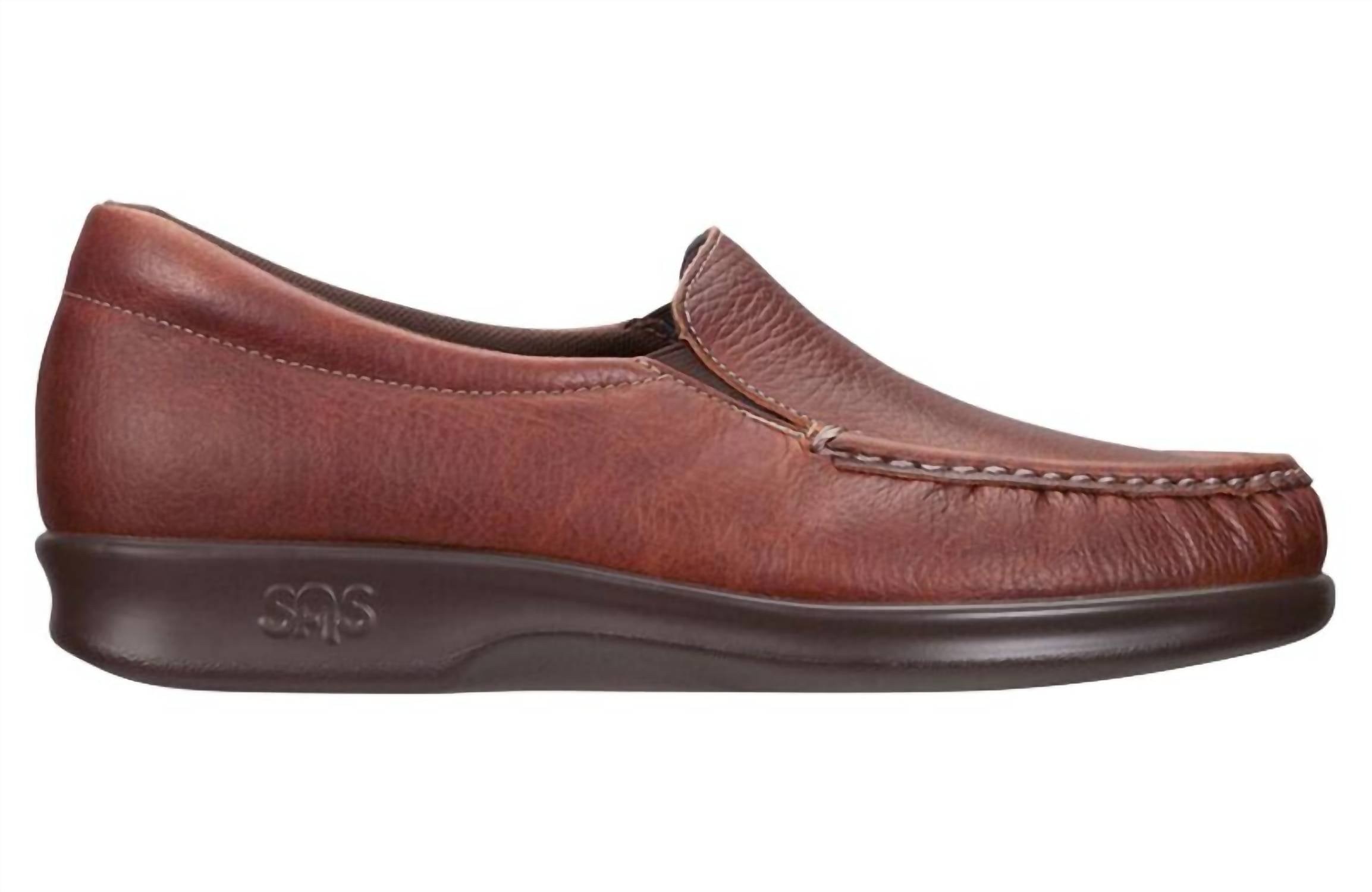 SAS Women's Twin Slip On Loafer in mulch 1 - women's flats