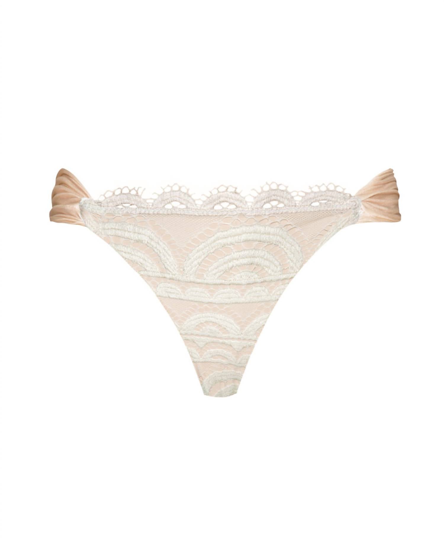 Pq Swim - Lace High Waist Bikini Bottom