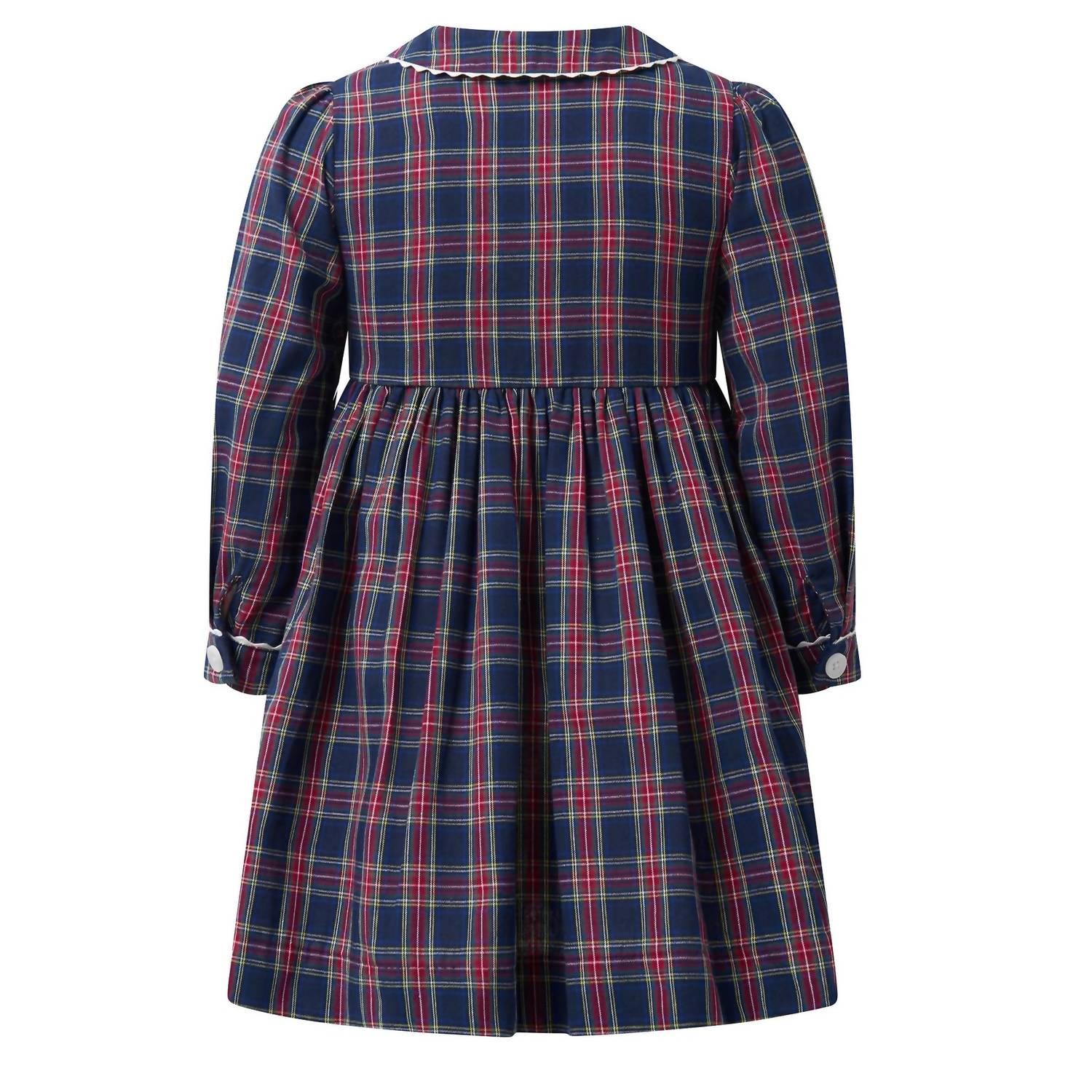 Rachel Riley - Tartan Button Front Dress