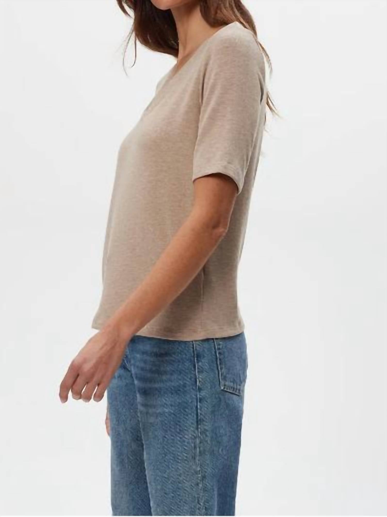 Michael Stars - Matty Tahoe Jersey Short Sleeve V Tee