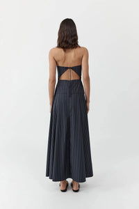 St. Agni - Strapless Rouleau Maxi Dress