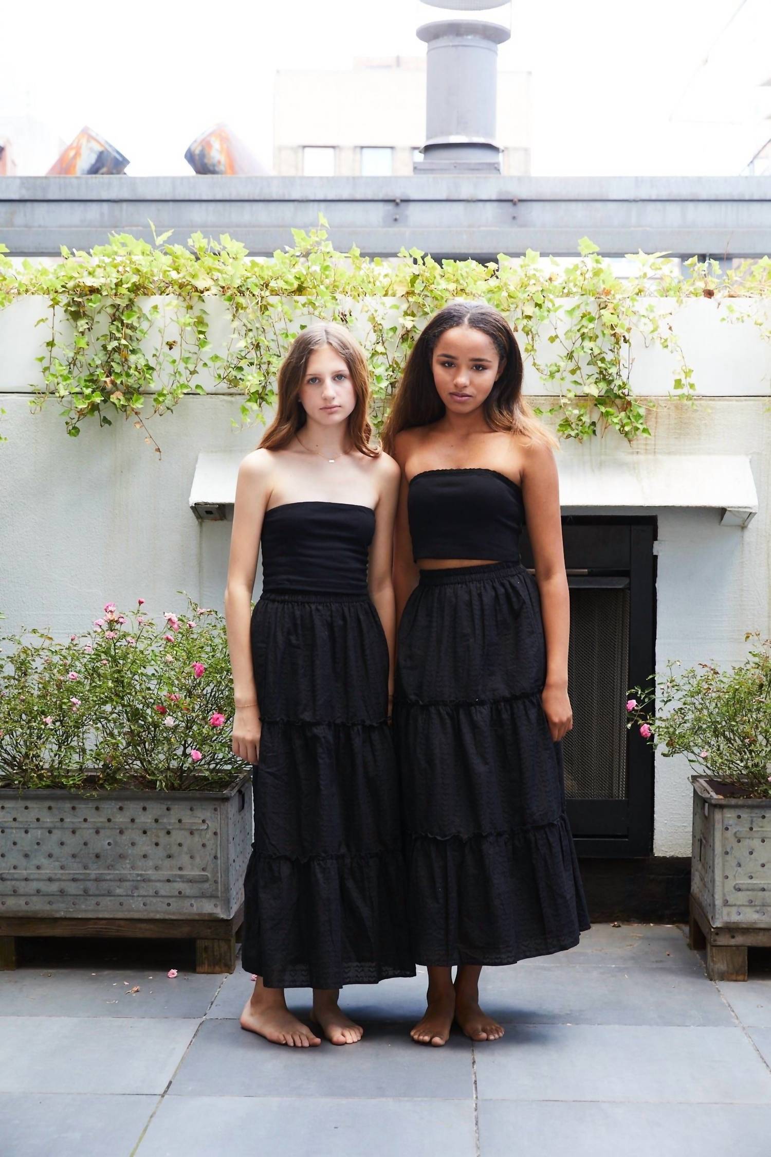 Theme - Tween's Alexa Tube Top With Lace