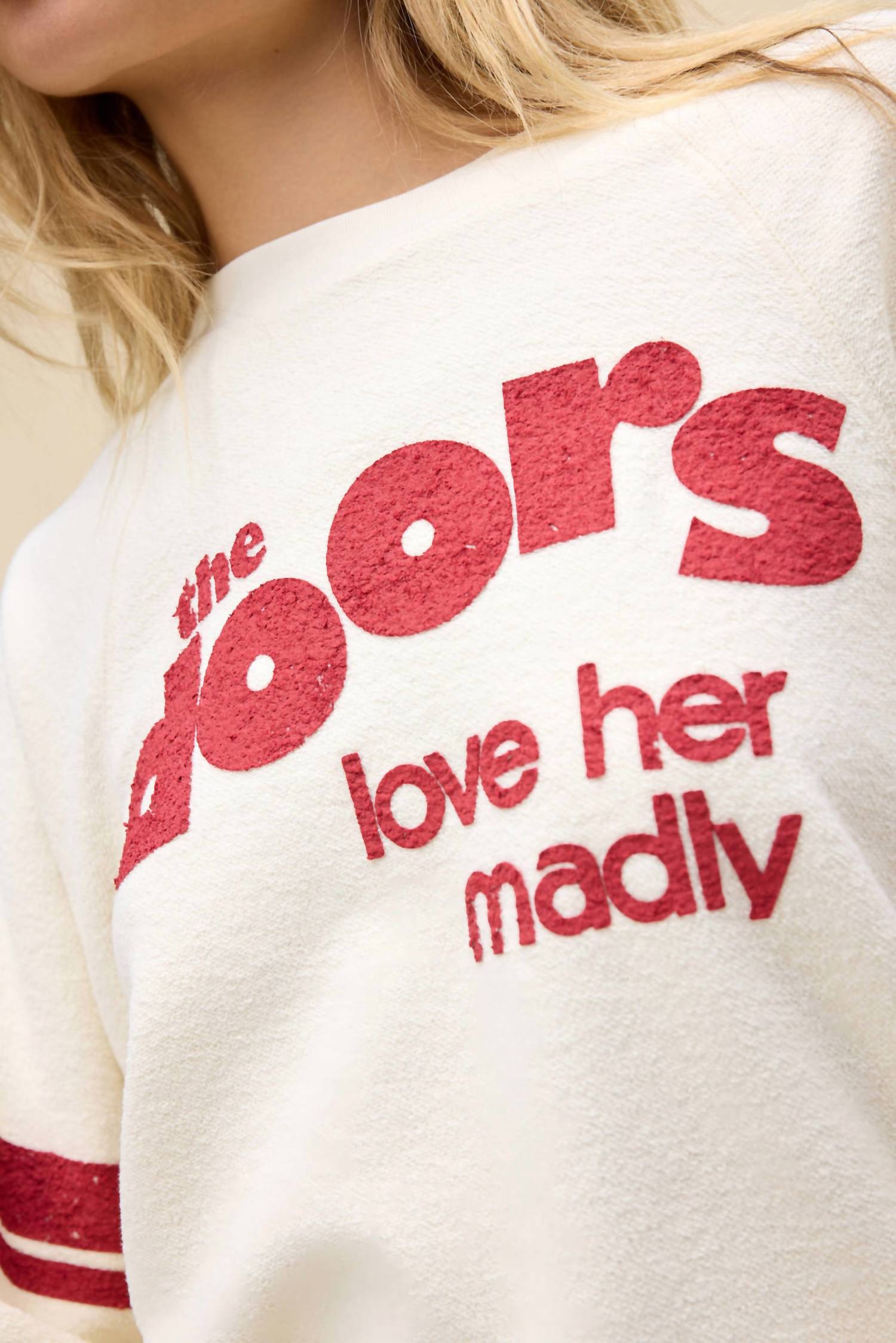 Daydreamer - Doors Love Her Madly Reverse Raglan Sweatshirt