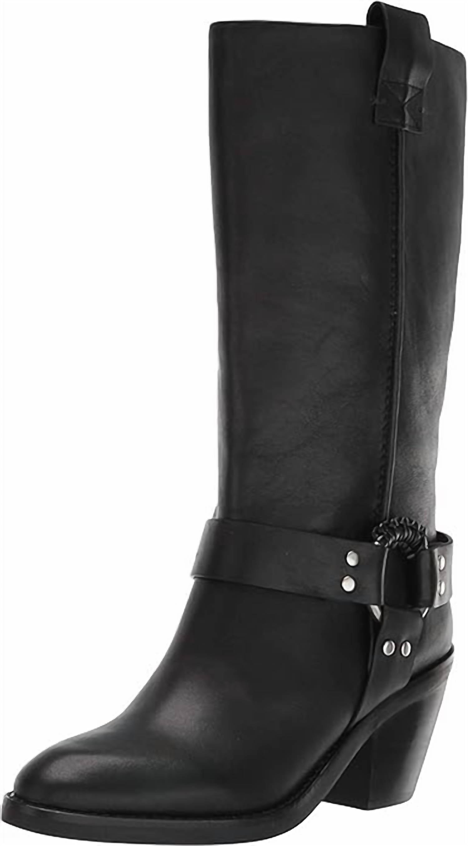 See by Chloe Women's Western Leather Boots in black - women's shoe