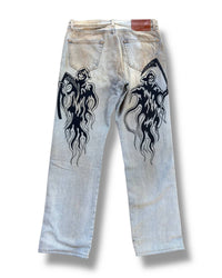 Warren Lotas - Men's Reaper Denim Flannel Lined Pants