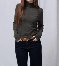 Elle Grey - Arie Mock Neck Sweater