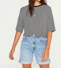 Project Social T - Briar Striped Crewneck Top