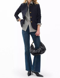 Rag & Bone Slade Textured Knit Blazer in salute - women's jacket