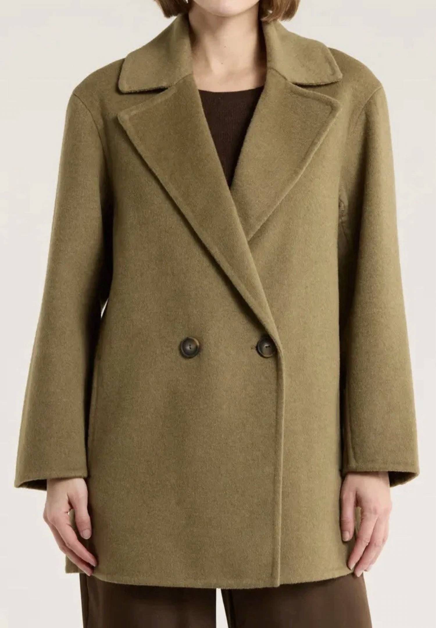 Vince - Wool Blend Car Coat