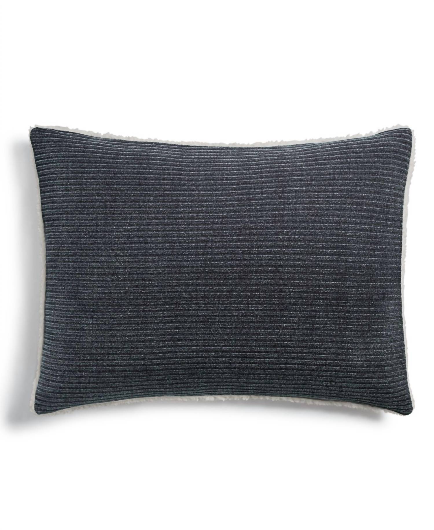 Martha Stewart Collection - Chenille Sherpa King Sham Pillow