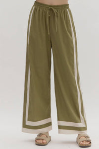 Entro - Accent Border Pant