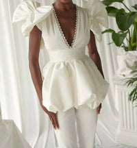 Celia B - Willem Peplum Top