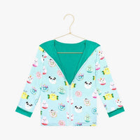 Posh Peanut - Girl's Long Sleeve Reversible Jacket