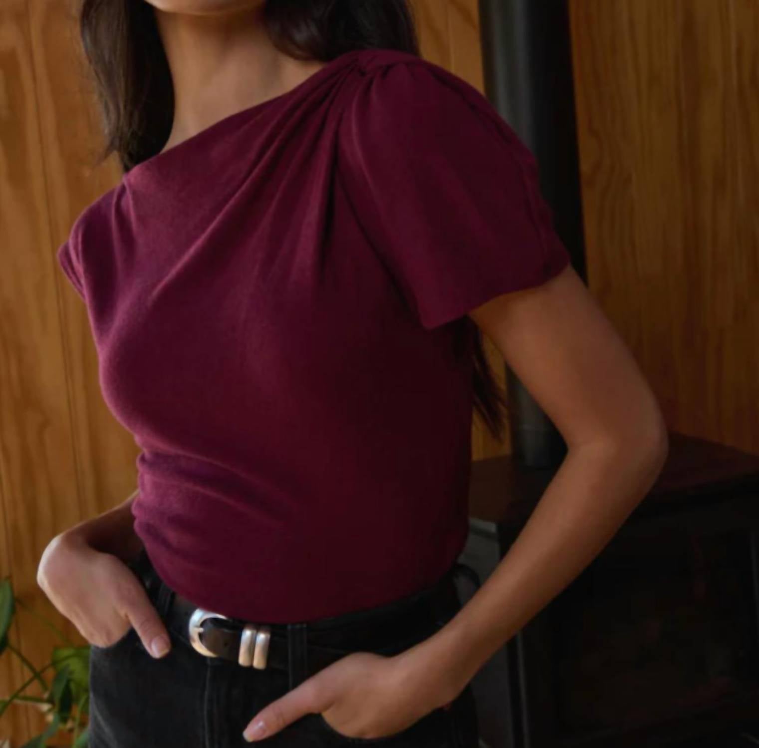 Nation Ltd - Rosie Knot Top