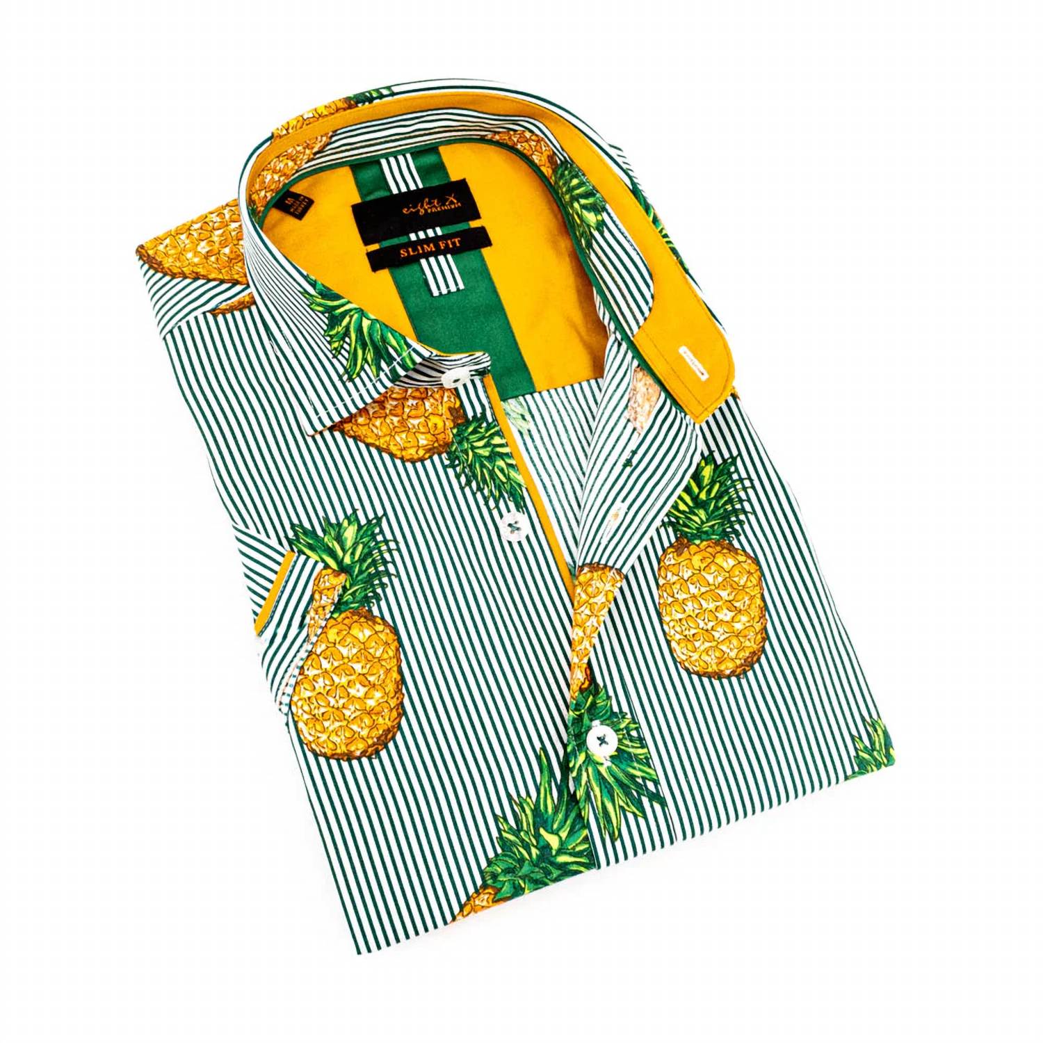 Eight X - Men's Pineapple Express Short Sleeve Shirt