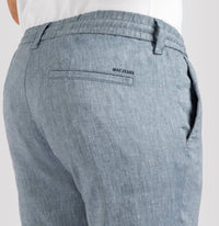 MAC Men's Lennox Sport Pant in blue - men's pants - detail view