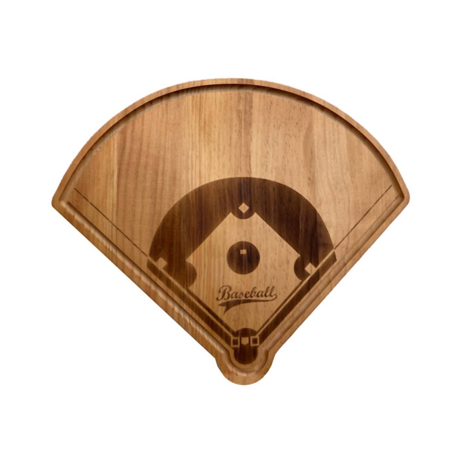 Creative Gifts International Baseball Diamond Wood Board - Thumbnail 4