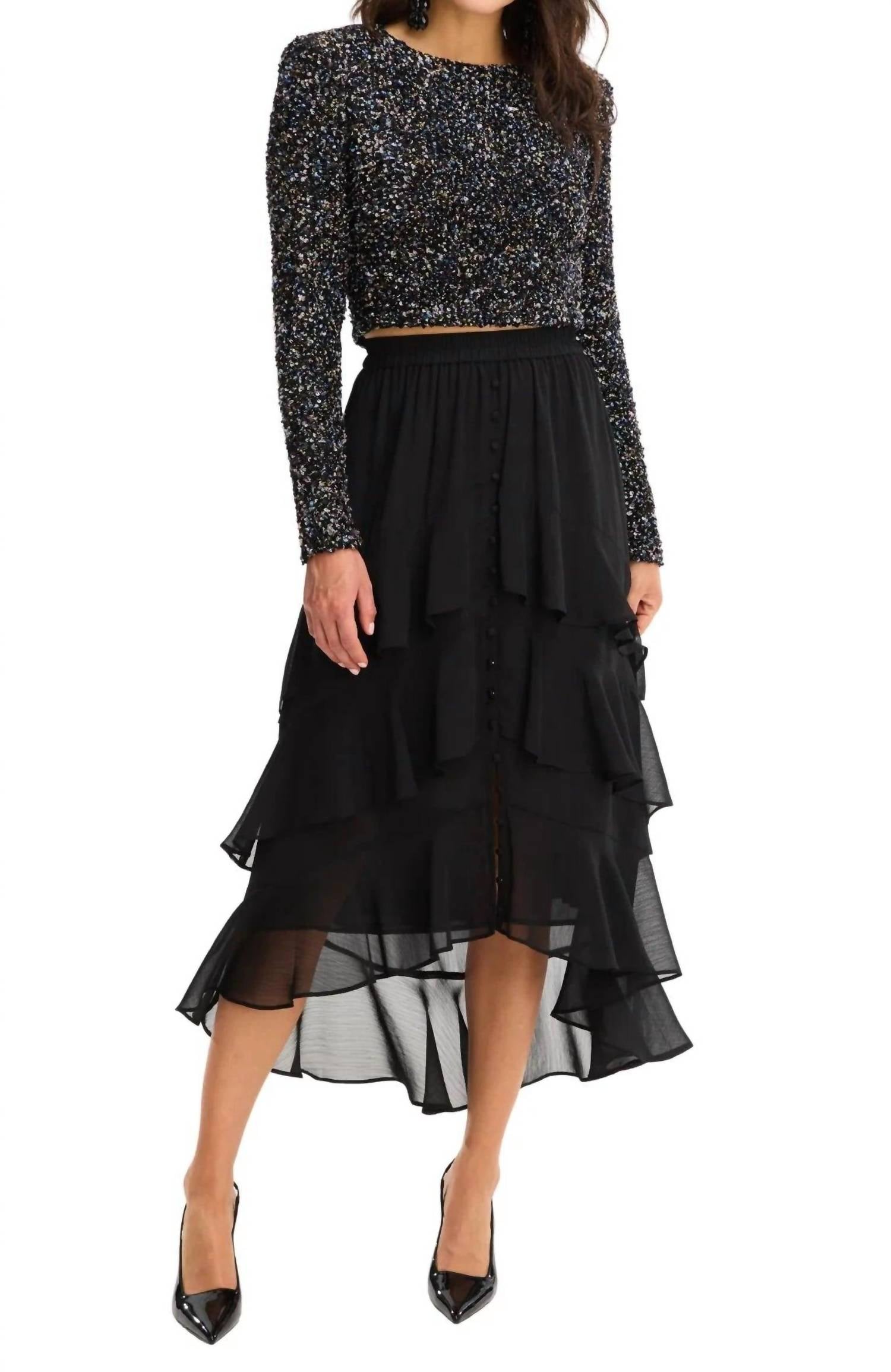 Allison New York - Ella Midi Skirt