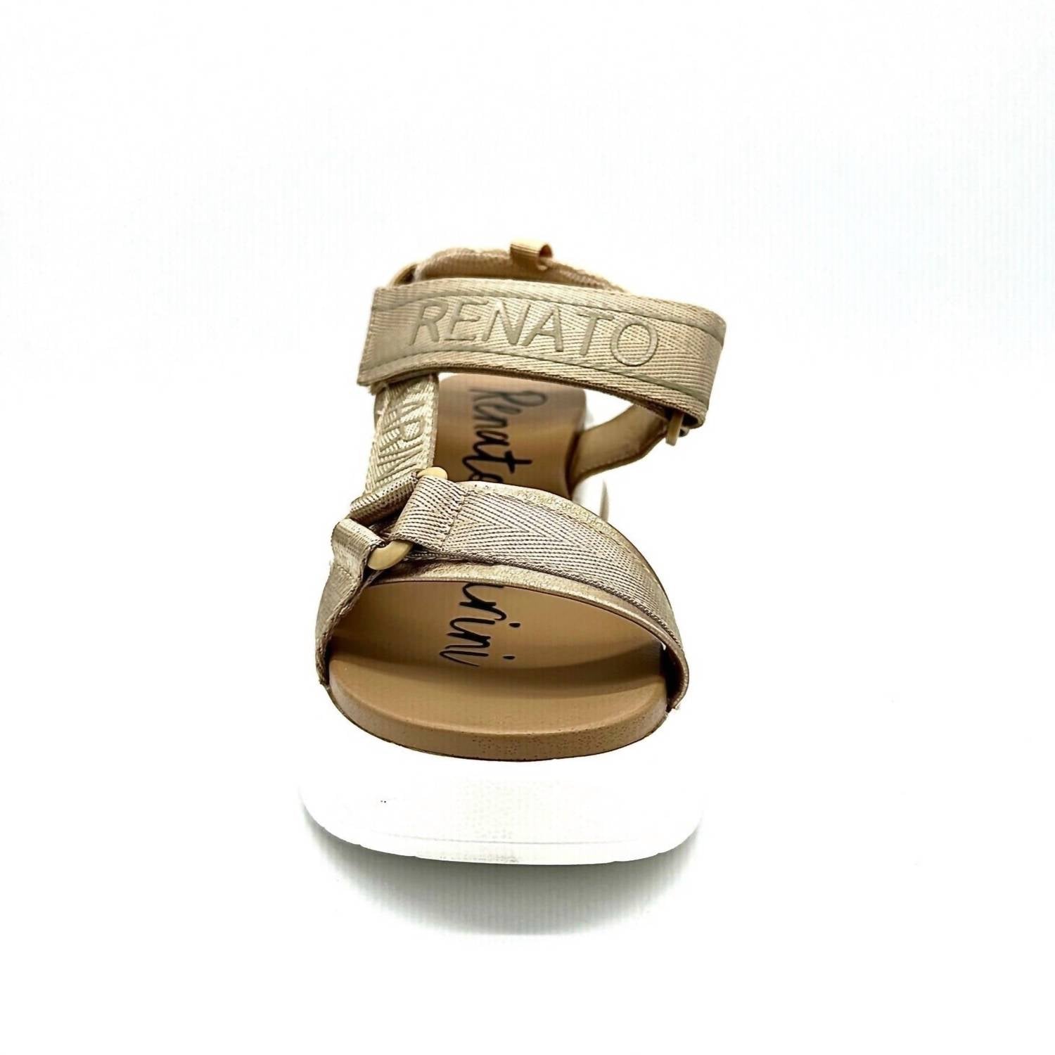 Renato Garini Women's DMD Hybrid Sandal Sneaker in champagne bronze - women's sandal - alternate view