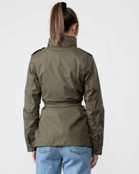 PARAJUMPERS Dulcie Windbreaker Jacket in fisherman - women's jacket - detail view