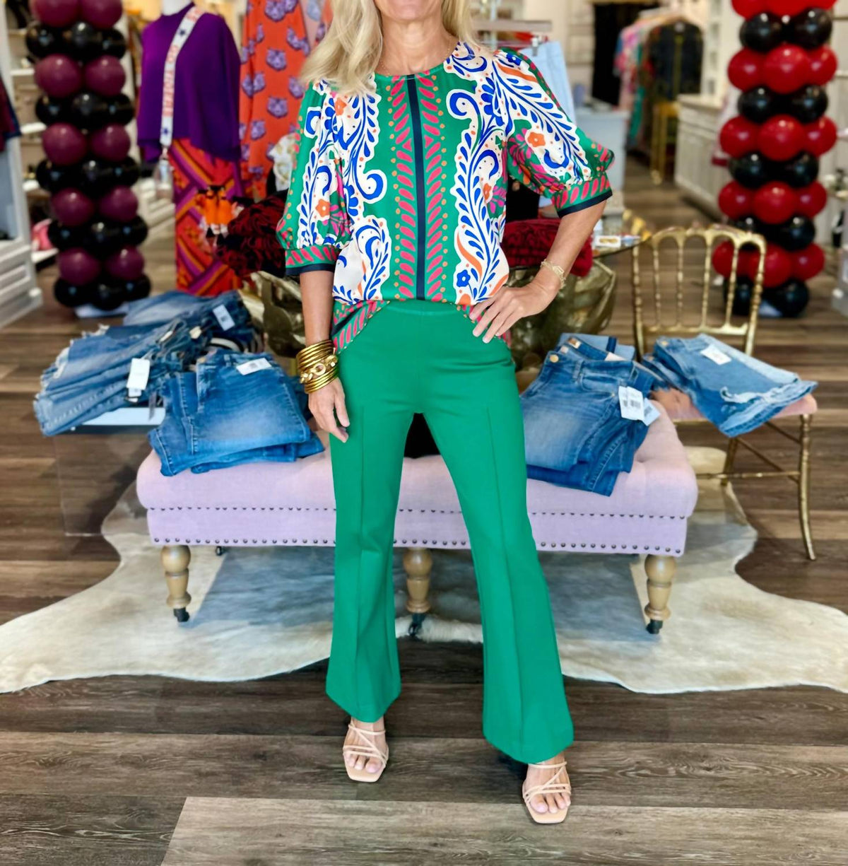 Jade - Short Sleeve Top