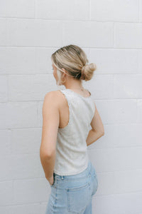 Miou Muse - Pointelle Tank Top