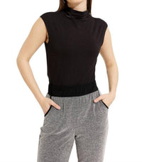 Joseph Ribkoff Matching Pant And Top Set in black off white - women's sleepwear - view 6